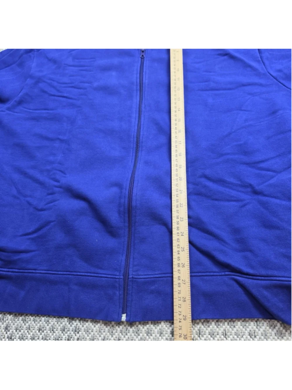 Polo Ralph Lauren Full Zip Sweatshirt Men’s XXL Blue Mock Neck Cotton Jacket